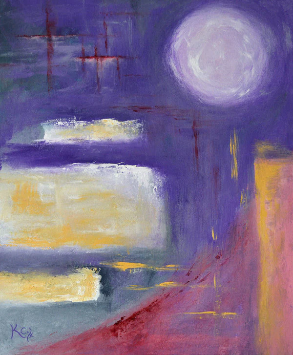 Abstract Meditation 6 Painting- 20x24" - Image 2