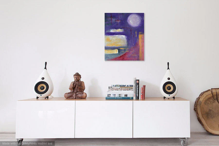 Abstract Meditation 6 Painting- 20x24" - Image 3