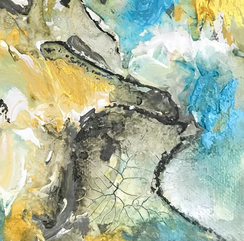 Anticipation Painting - 6x6" - Image 5