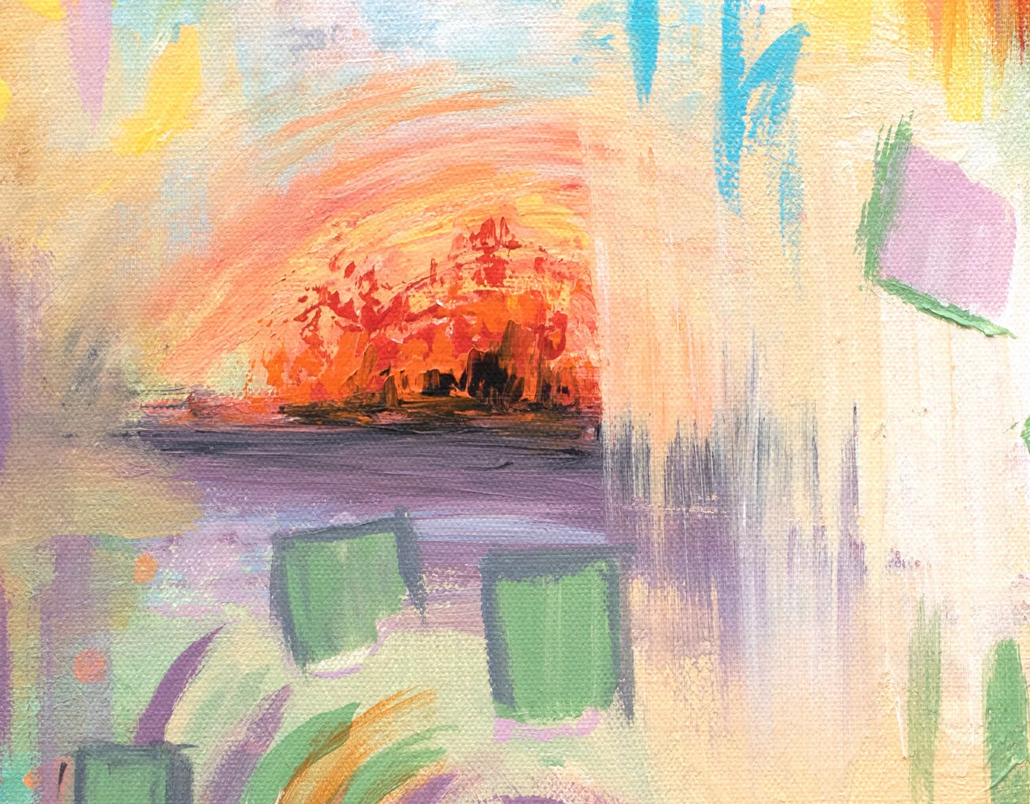 Between Worlds Painting - 16x20" - Image 3