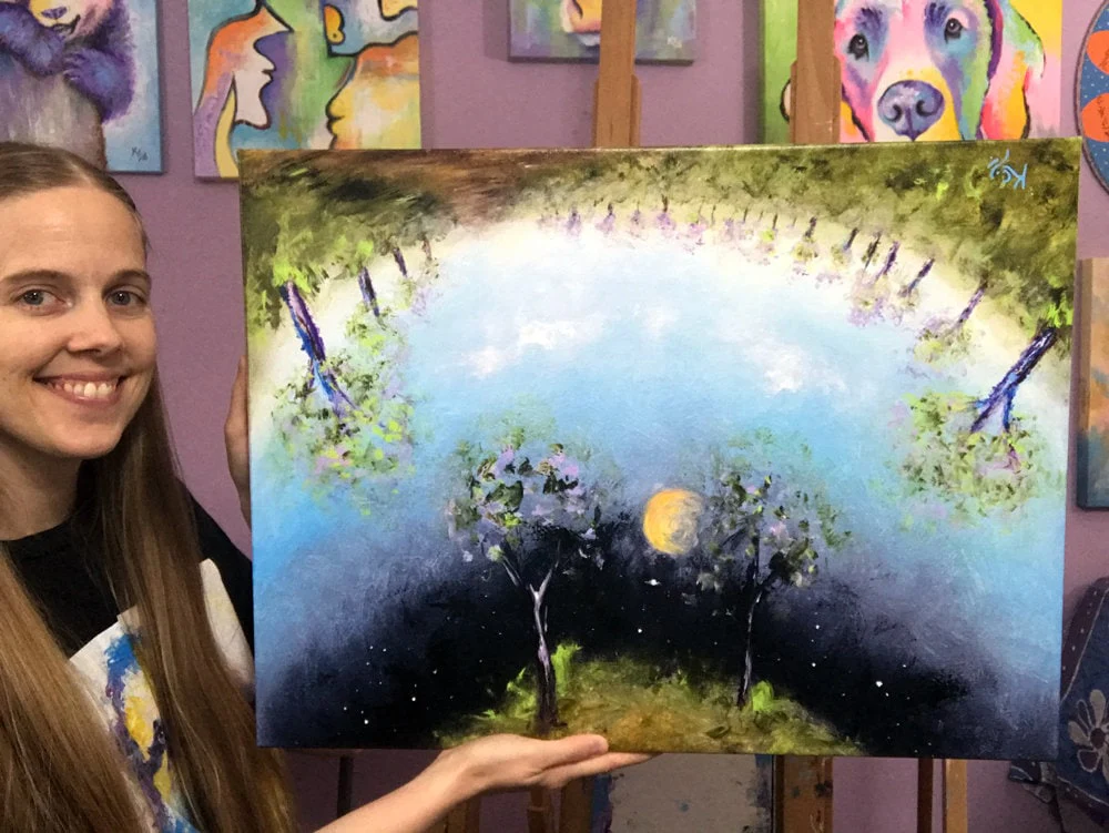 Surreal Landscape Art Print - On the Path - Image 6