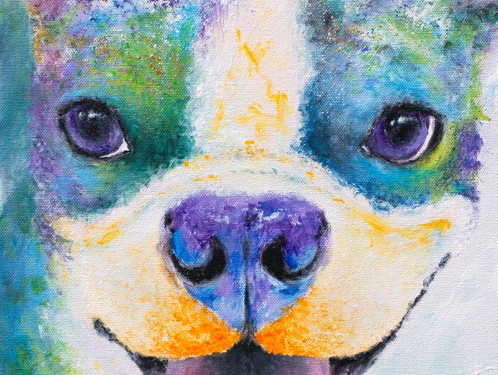 Boston Terrier Art Print - Image 2