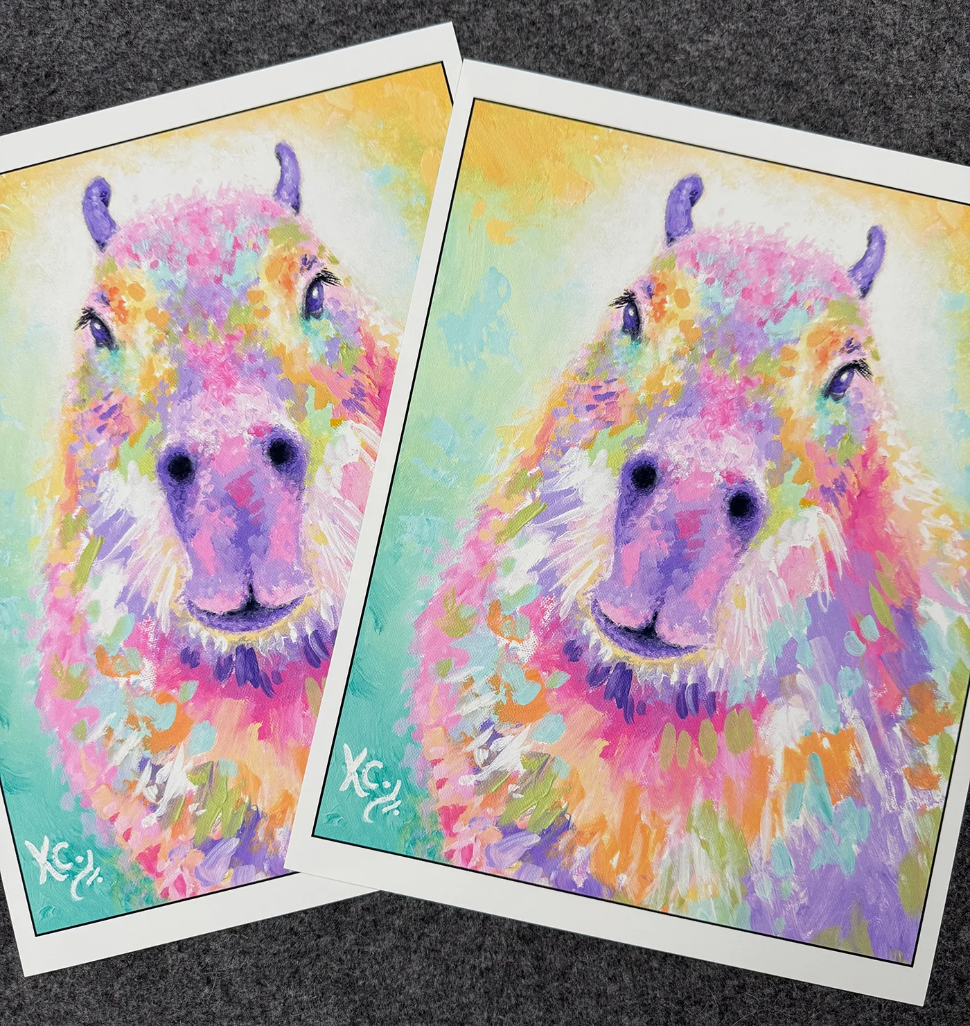 Soul Spirit Capybara Art Print - Image 3