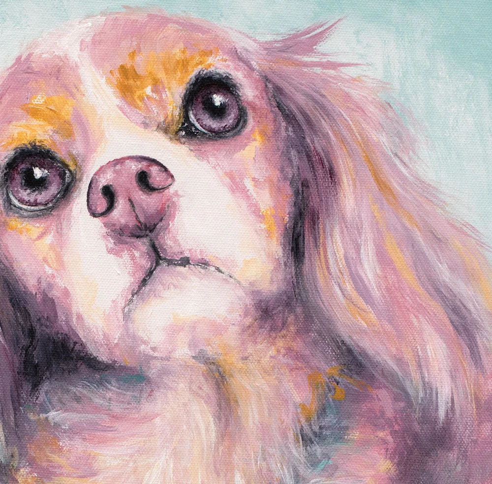 Cavalier King Charles Spaniel Art Print - Image 2