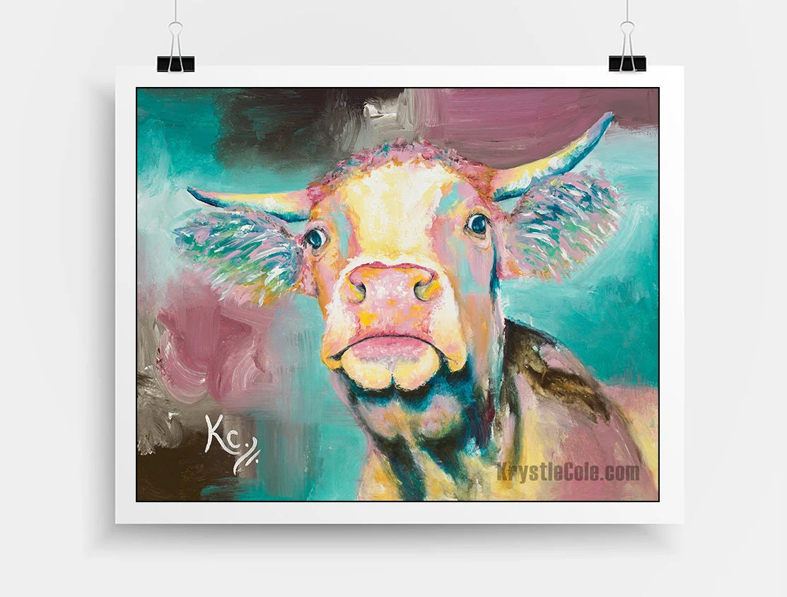 Cow Art - Moo - Image 4