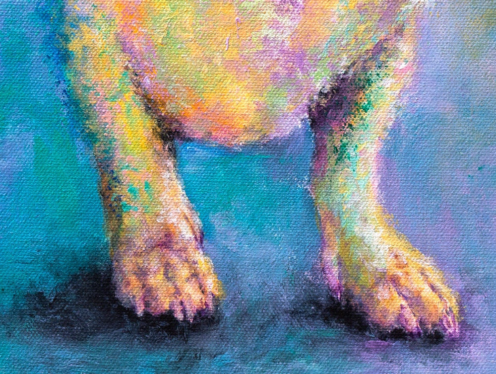 Dachshund Art Print - Harry - Image 3