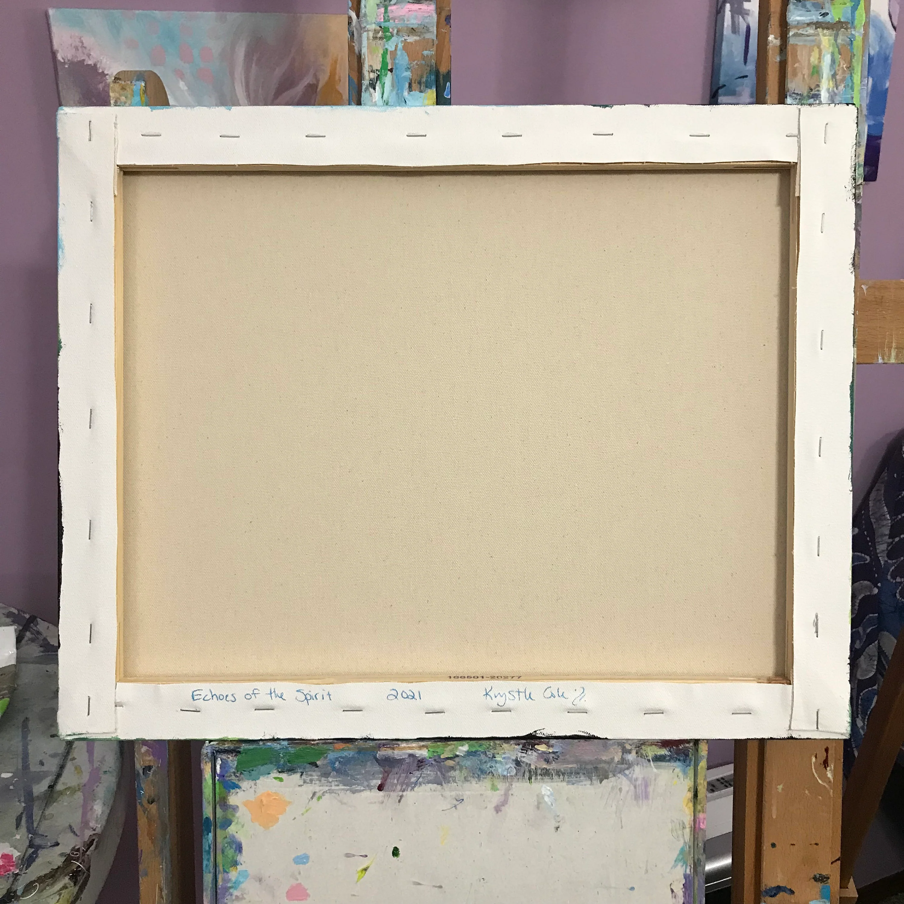 Echoes of the Spirit Painting - 16x20" - Image 5