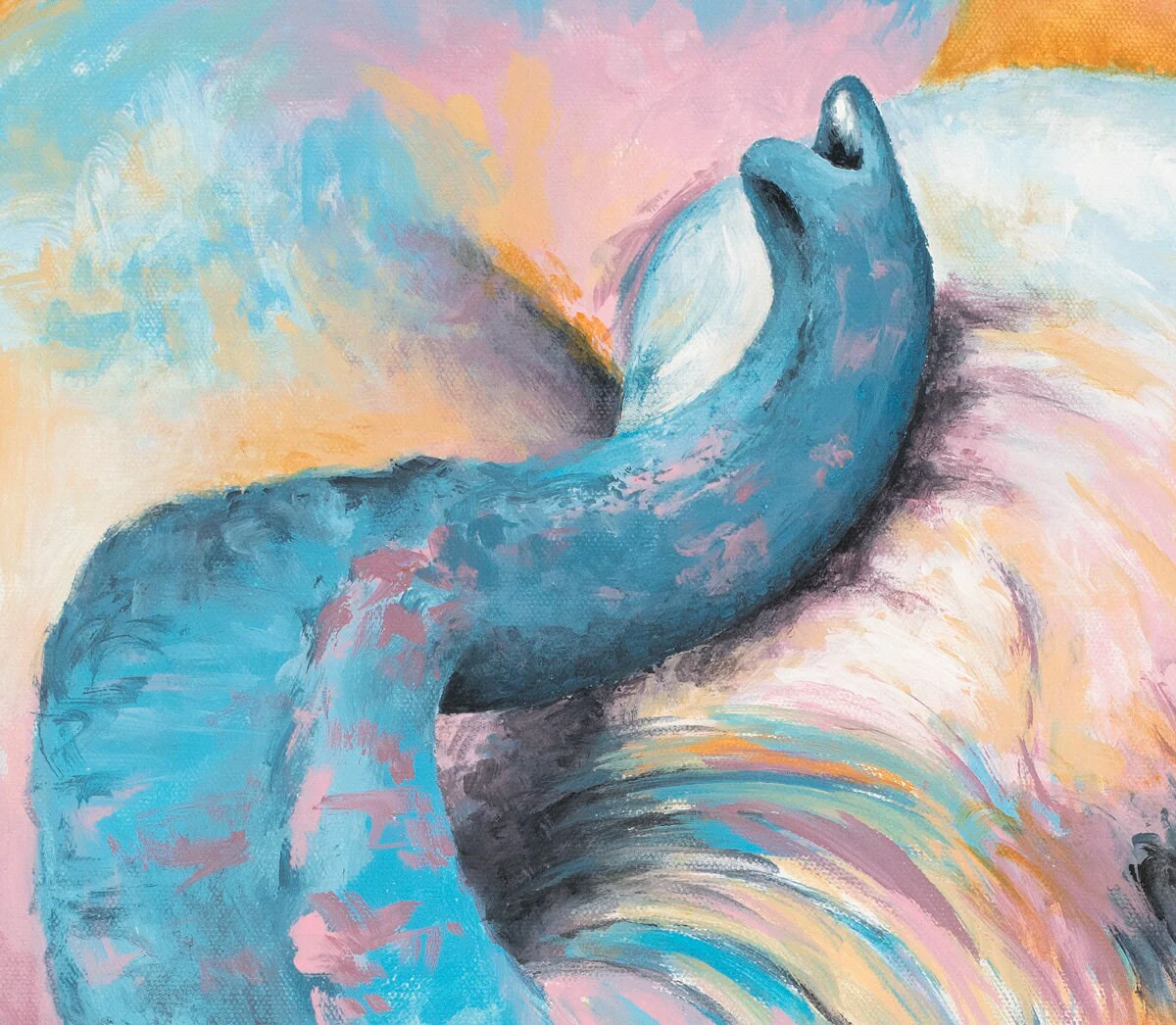 Elephant Art Print - Stephanie - Image 3
