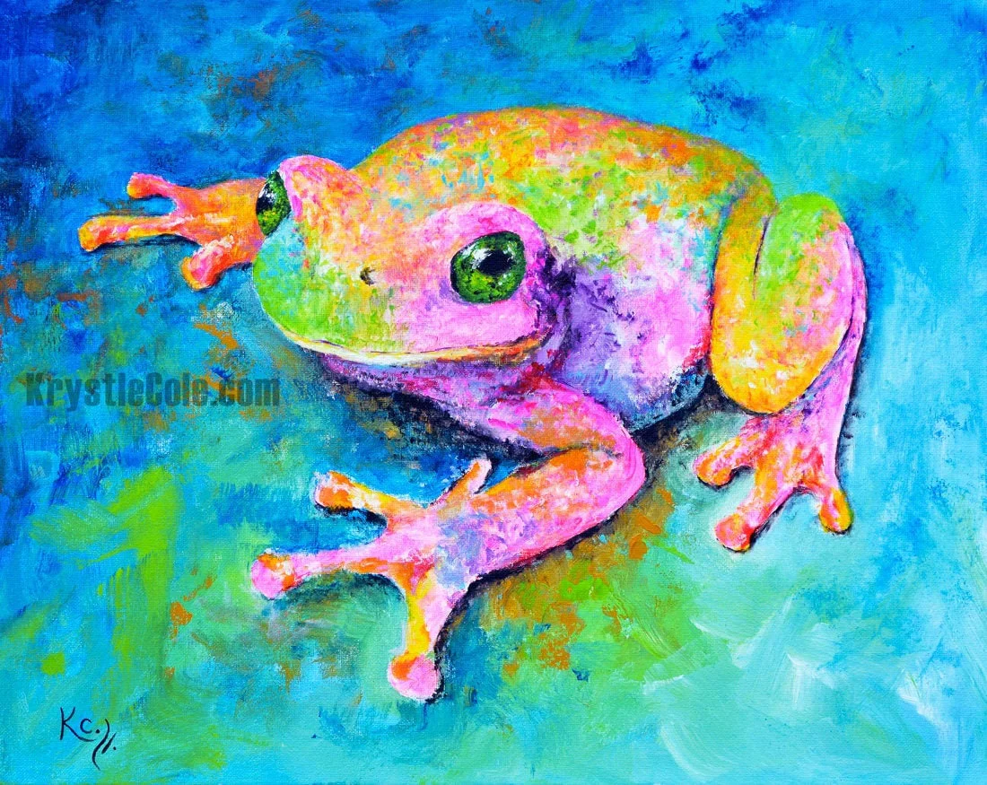 Frog Art Print - Dream Frog