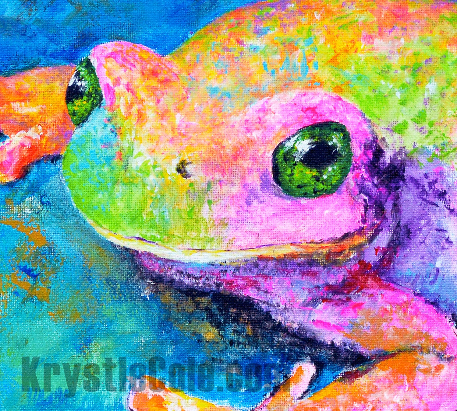 Frog Art Print - Dream Frog - Image 2