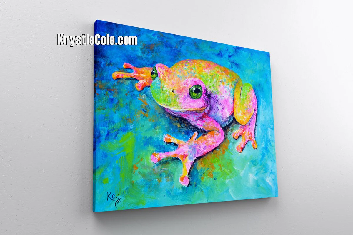 Frog Art Print - Dream Frog - Image 4