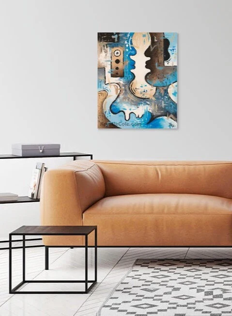 Frolic of the Serene Painting - 20x24" - Image 4