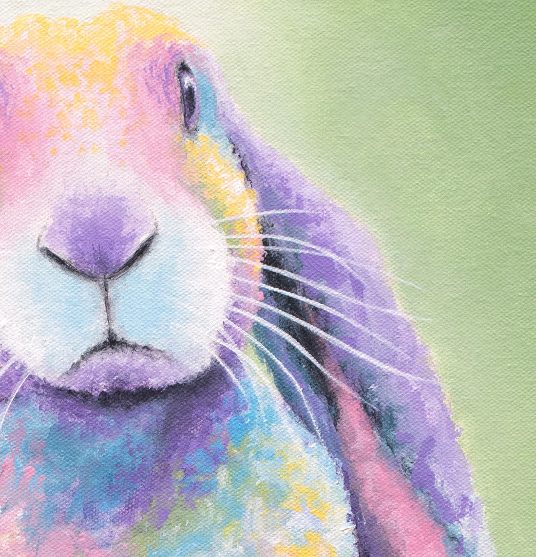 Fur the Fun of It Painting - 18x22" - Image 2