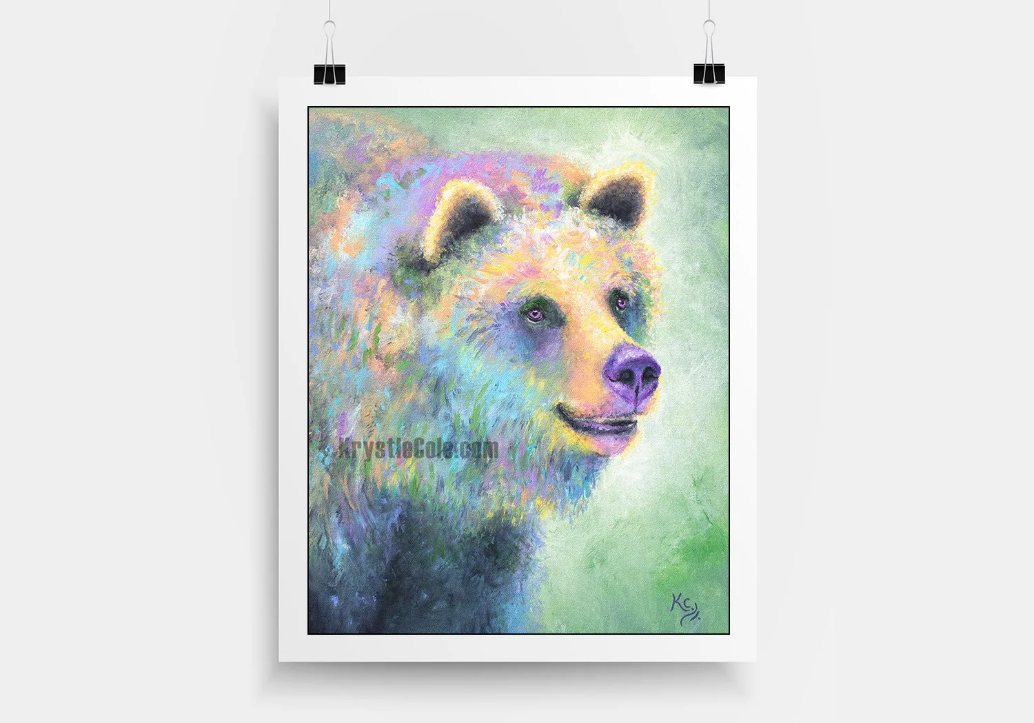 Grizzly Bear Art - Mallory - Image 4
