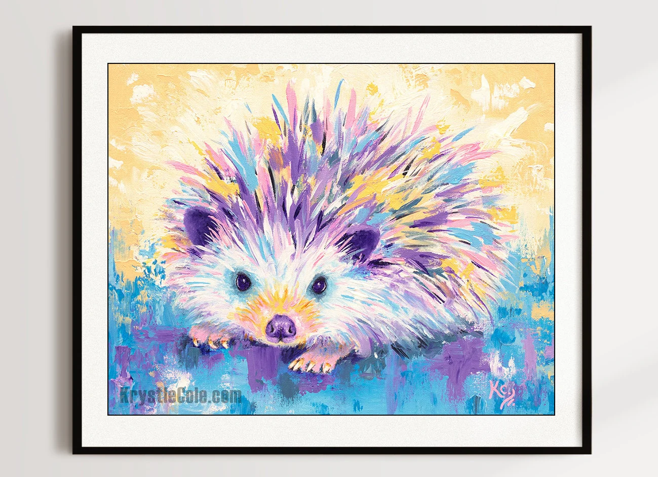 Hedgehog Art Print - Image 4