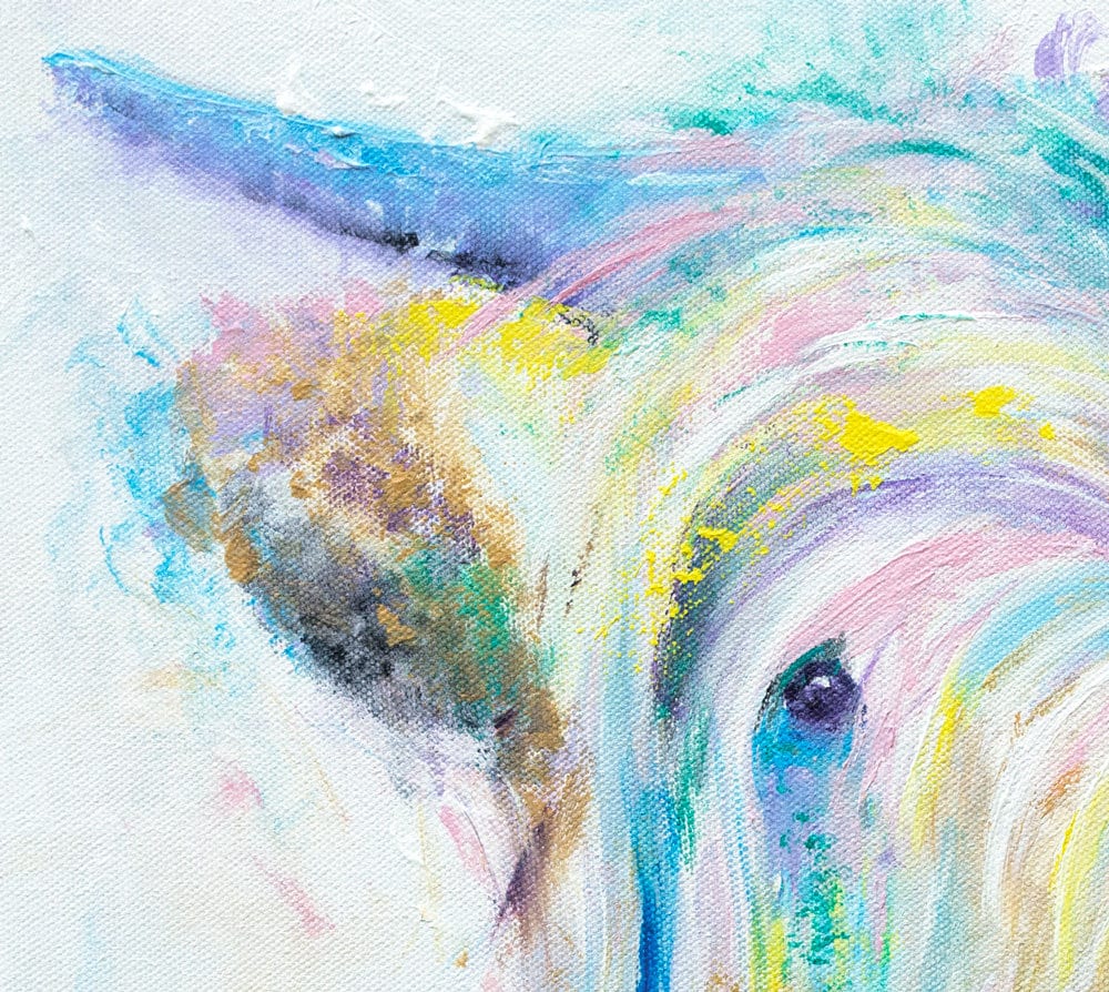 Highland Cow Art Print - Image 3