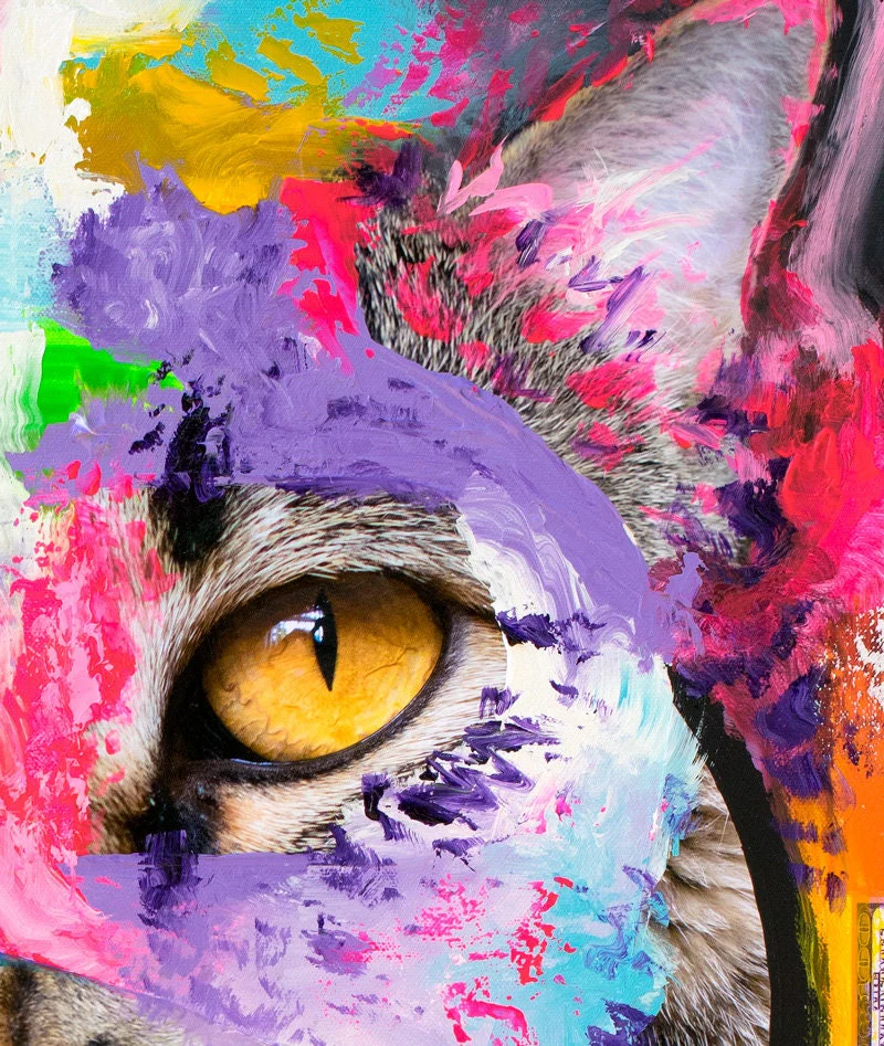 King Samadhi Cat Print - Image 3