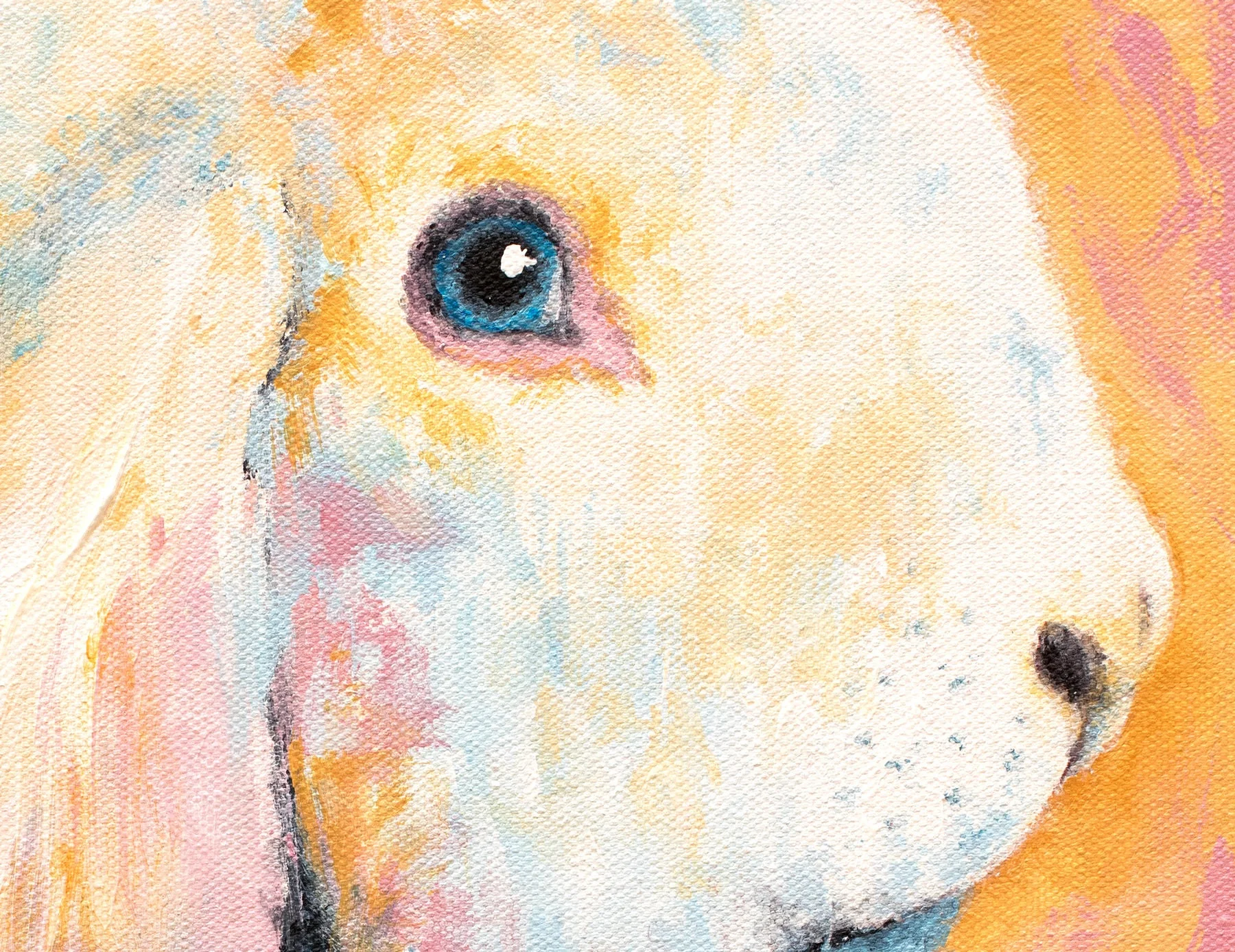 Holland Lop Rabbit Art Print - Frank - Image 2