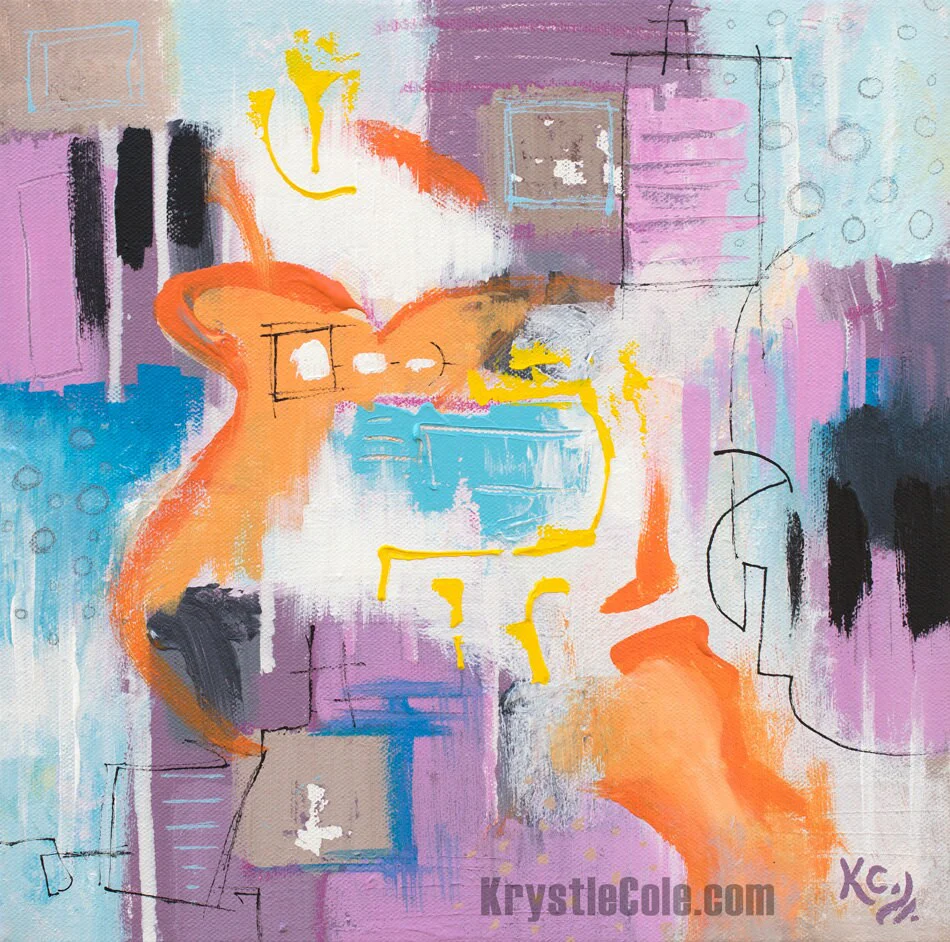 October Melody Painting - 12x12" - Image 2