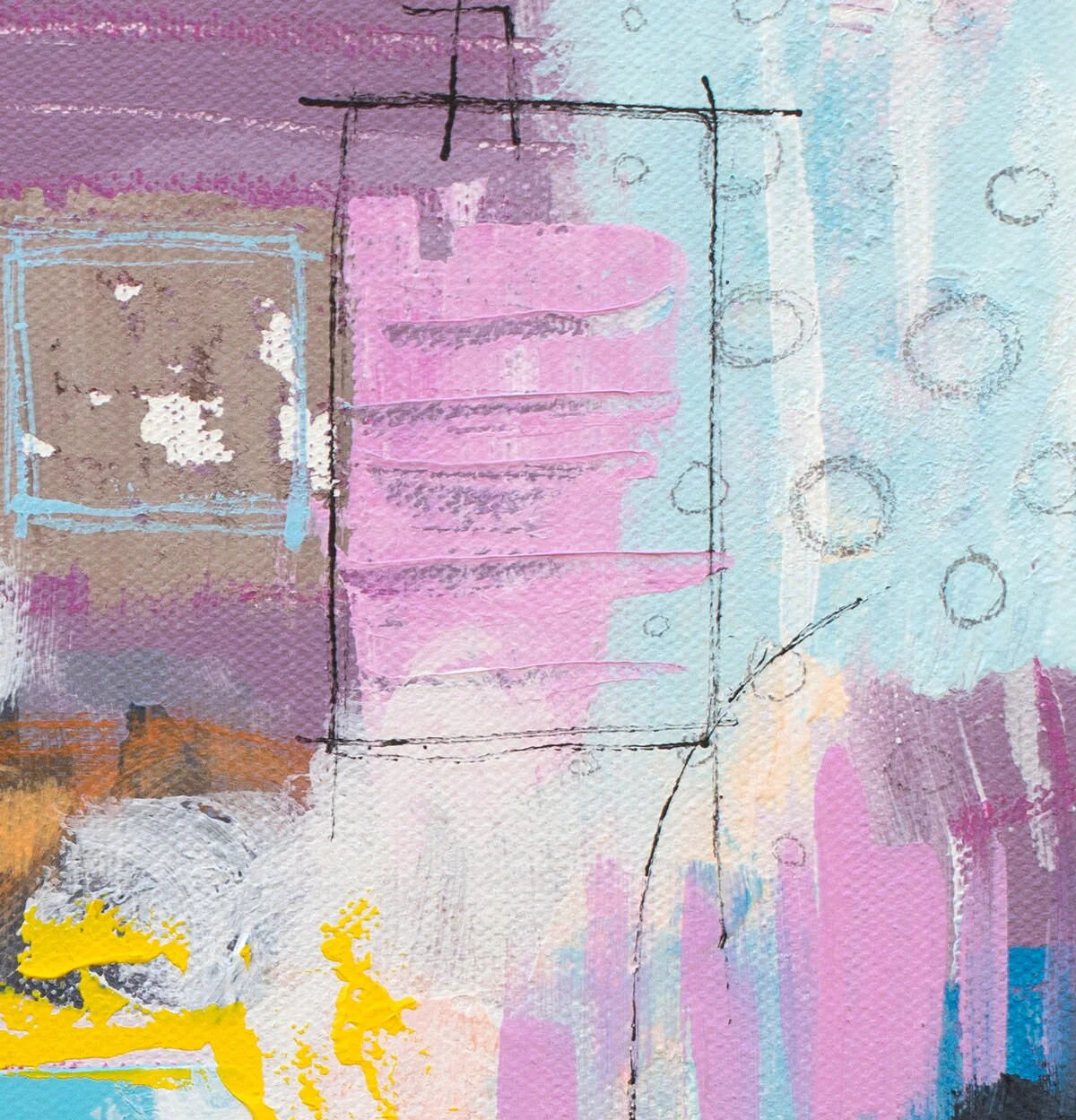 October Melody Painting - 12x12" - Image 4