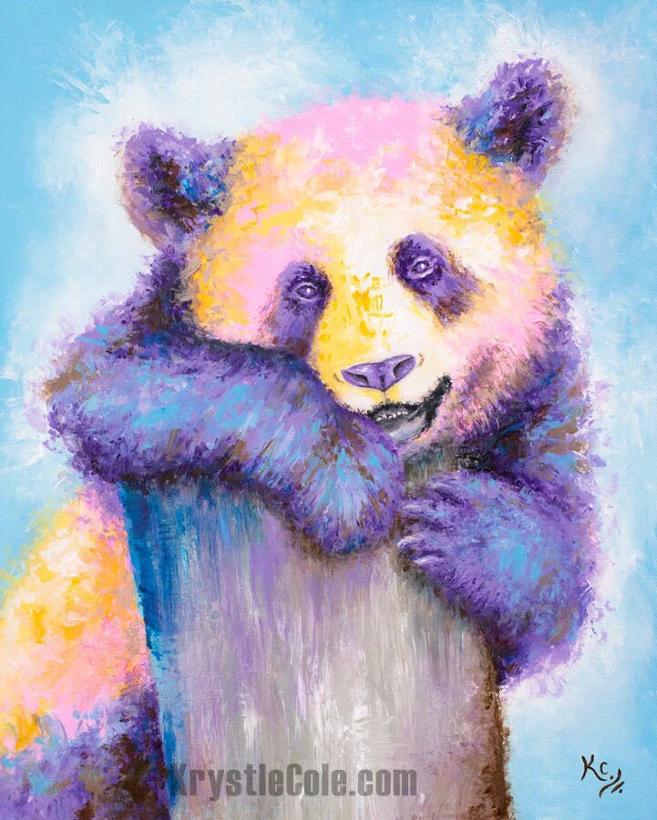 Panda Art Print