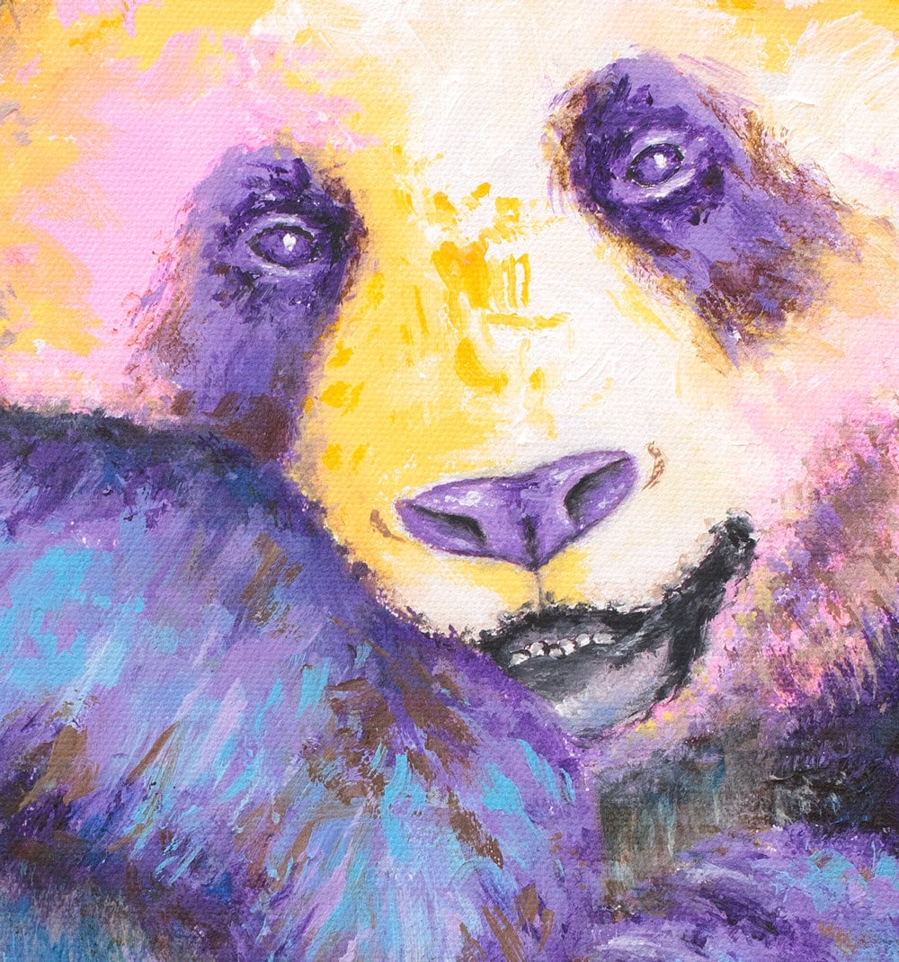Panda Art Print - Image 2