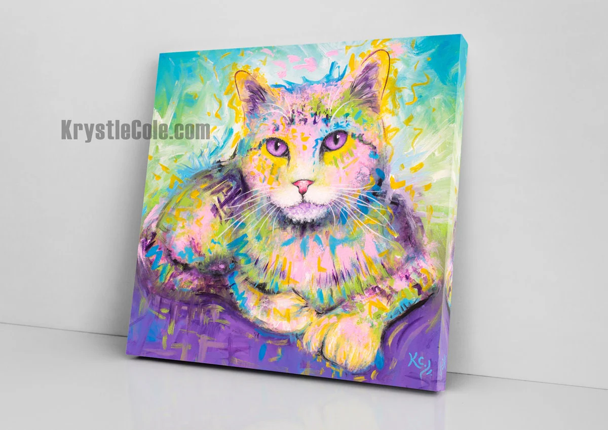 Polydactyl Cat Art Print - Twinkle Toes - Image 4