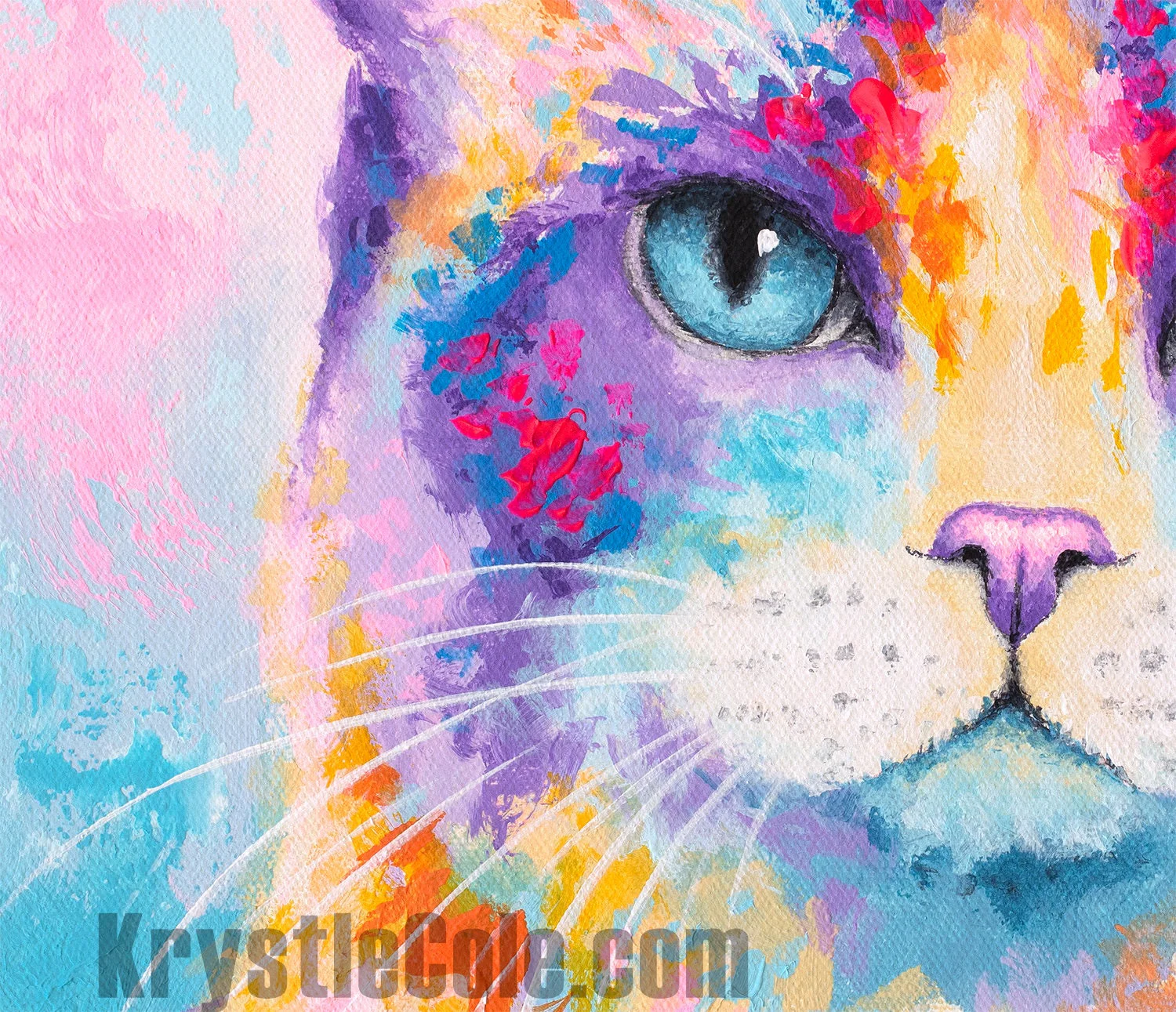 Ragdoll Cat Art Print - Image 2