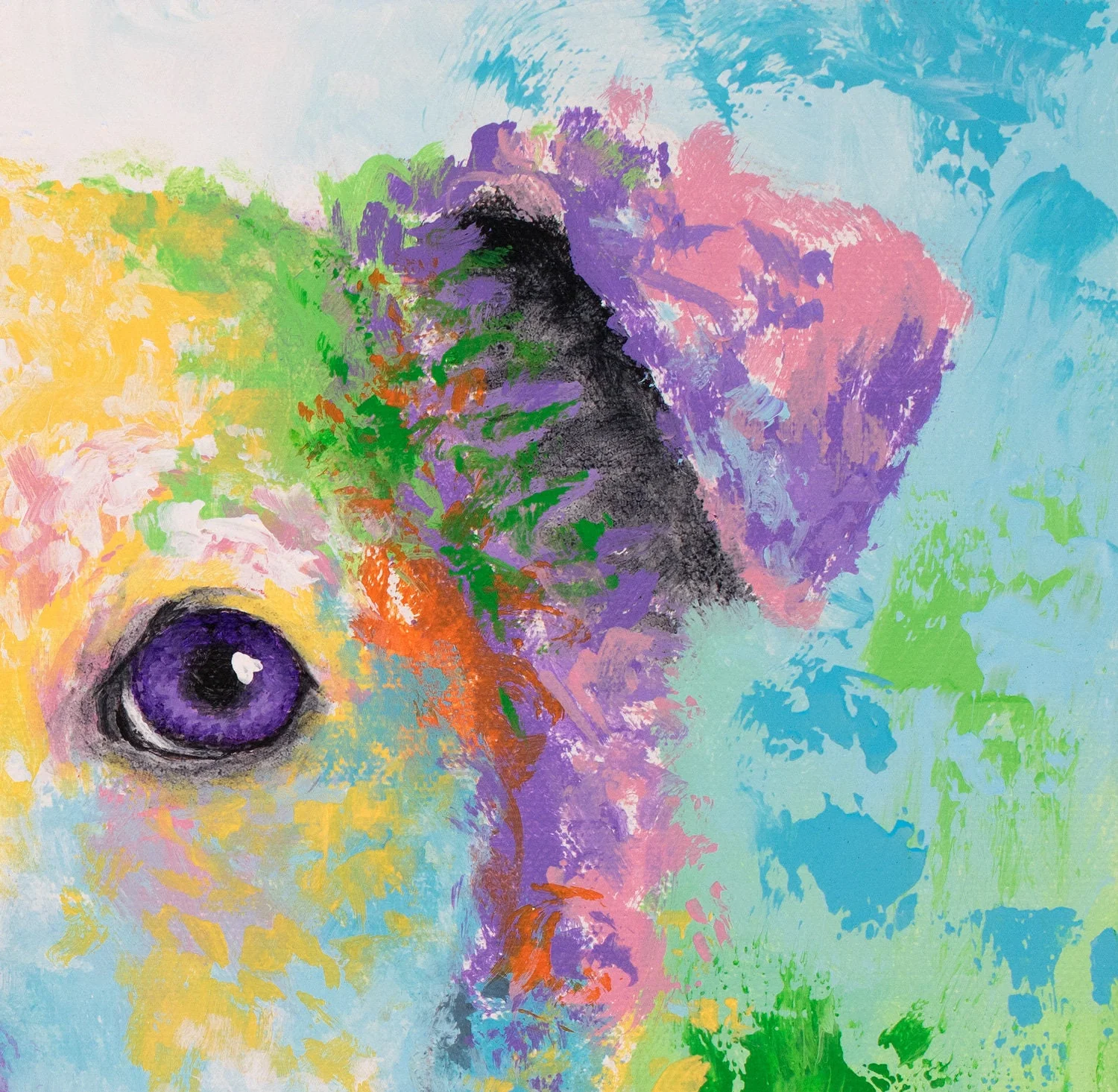 Dog Art Print - Buddy - Image 3