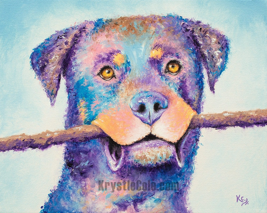 Rottweiler Art Print