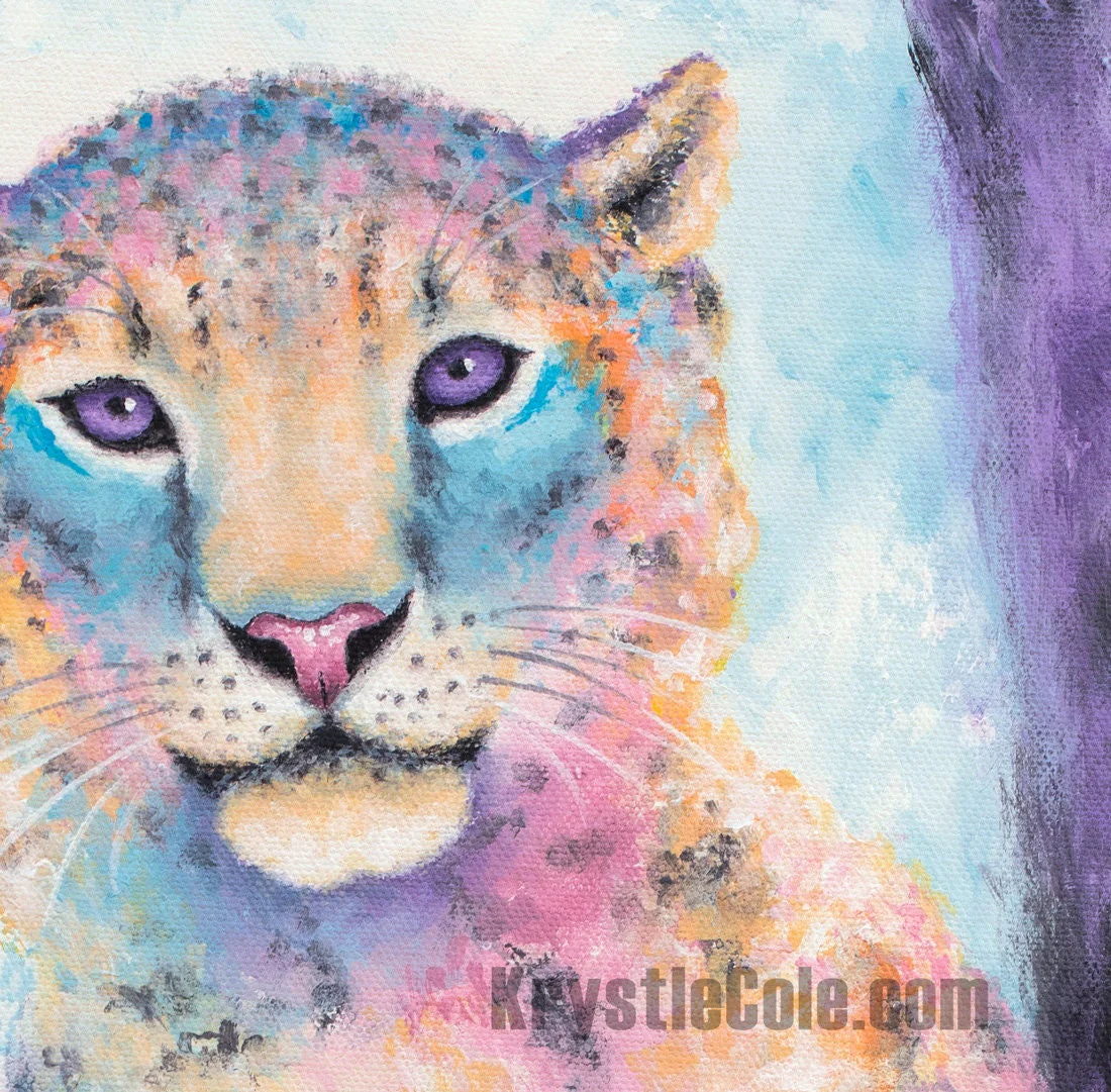 Scratching Post Painting - 18x22" - Image 2