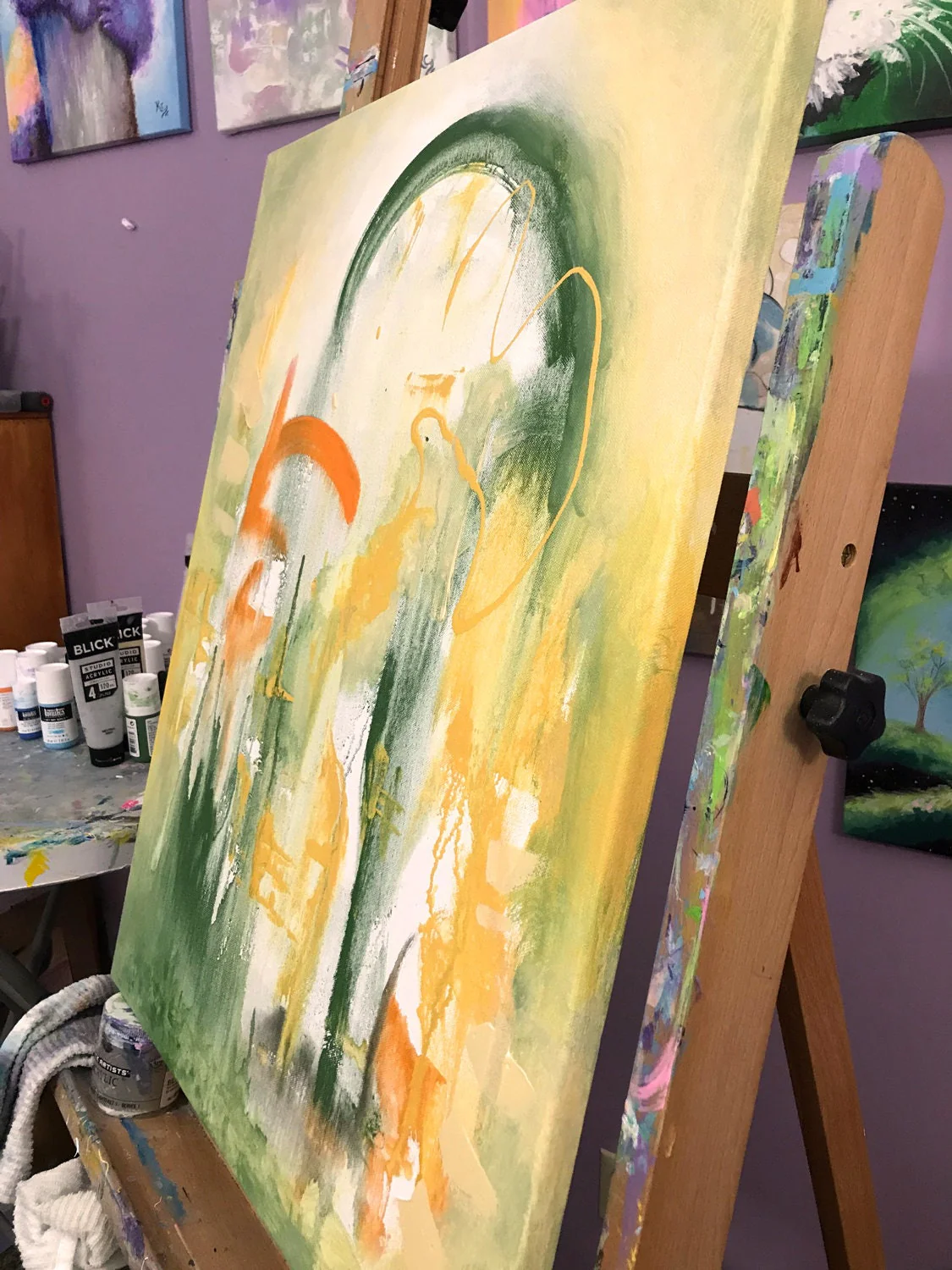 Sublime Intent Painting - 22x28" - Image 6