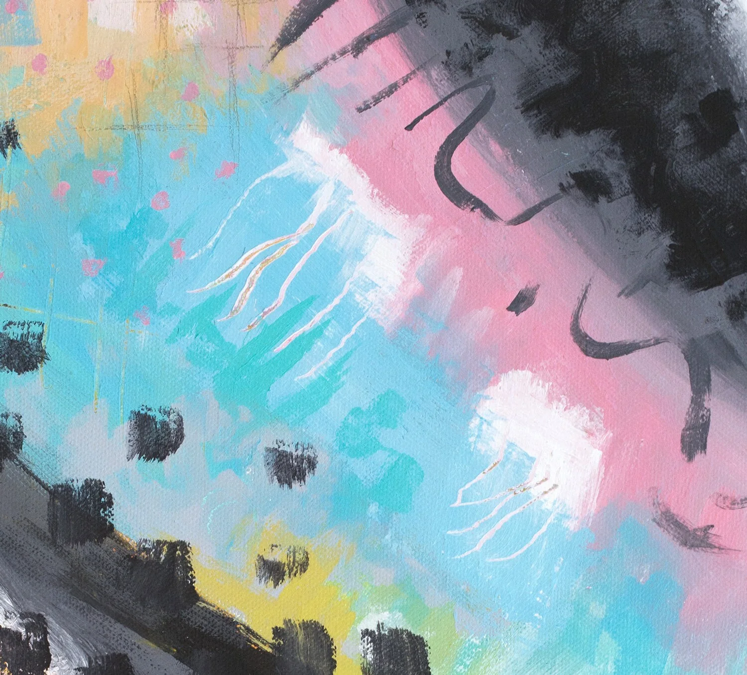 Tentacles Through Time Painting - 16x20" - Image 3