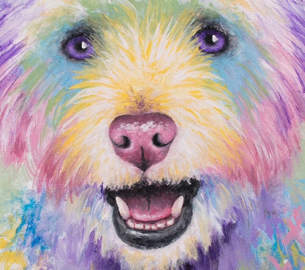 Westie / West Highland Terrier Dog Painting - 16x20" - Image 3