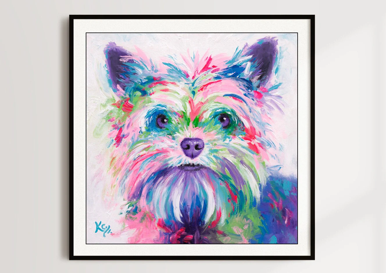 Yorkie Yorkshire Terrier Art Print - Image 3